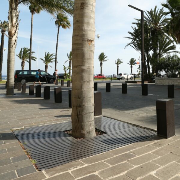 Grille d'arbre de Nice - Acier