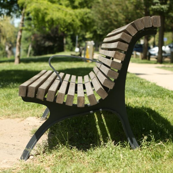 Banc Pacha - Acier bambou