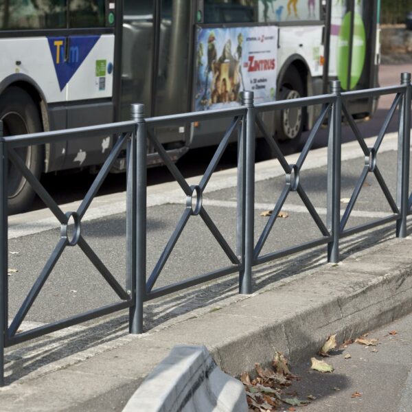 Barrière Mars - Acier et aluminium