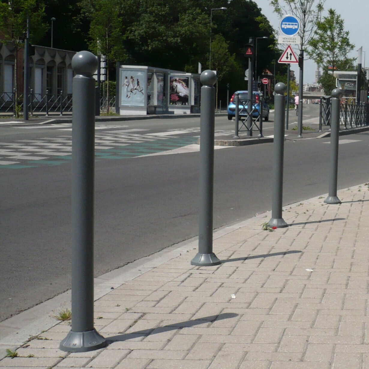 Potelet Beffroi - Acier et aluminium