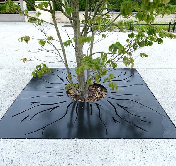Grille d'arbre Tellus - Acier